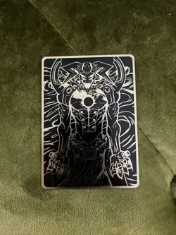 Manamoon YuGiOh Eldlich Bleach Vasto Lord Ichigo Yellow Metal Field Center Card - Image 1