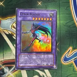 Yugioh! Cyber Blader EEN-EN032 Super Rare Unlimited NM - Image 1