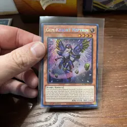 Yugioh! Gem-Knight Nepyrim BLMM-EN021 Secret Rare 1st Edition NM - Image 1