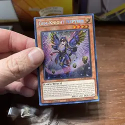 Yugioh! Gem-Knight Nepyrim BLMM-EN021 Secret Rare 1st Edition NM - Image 4