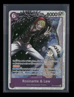 2026 One Piece EB04-038 Rosinante & Law Super Rare - Image 1