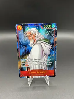 Namco One Piece Silvers Rayleigh Two Legends Character OP08-118 8000 Power - Image 1