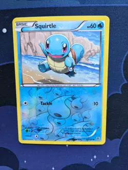 Squirtle 24/135 Reverse Holo Pokemon Card Pokemon TCG BW Plasma Storm NM - Image 5