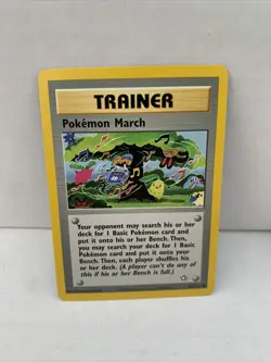 POKEMON MARCH - Neo Genesis Set 102/111 Common - Unlimited - Pokemon Card - NM - Image 1