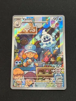 Pokemon TCG Vanillish Card 190/182 Paradox Rift, Snowflake Stamped - Image 1