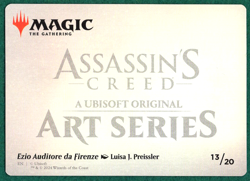 Ezio Auditore da Firenze Art Card - Art Series: Assassin's Creed #13 - MTG Card - Image 2