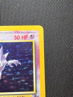 Pokemon TCG Haunter Fossil Unlimited Rare Holo Card 6/62 - LP - Image 5