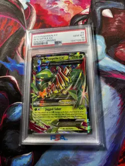 PSA 10 GEM MINT M Sceptile Ex 2015 XY Ancient Origins 8/98 Pokemon Card - Image 3