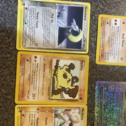 Lot Of Vtg 2002-03 Pokemon Cards Foil Pidgeotto Skarmory Numel - Image 4