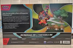 Pokemon Cards 8 packs!- Incineroar ex & Torterra ex Special Collection - Image 2