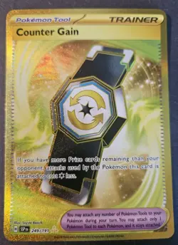 Pokemon TCG - Counter Gain 249/191 - Surging Sparks - Hyper Rare Near Mint - Image 1