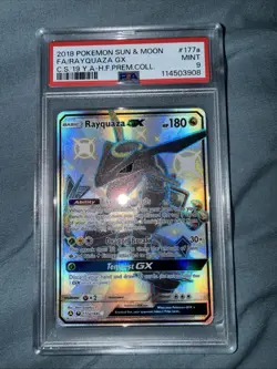 2018 POKEMON SUN & MOON CELESTIAL STORM #177A/168 RAYQUAZA PROMOS - Image 2
