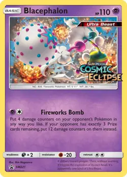 Holofoil - Blacephalon - SM221 (Prerelease) - SM221 / NM / English Pokemon TCG - Image 1