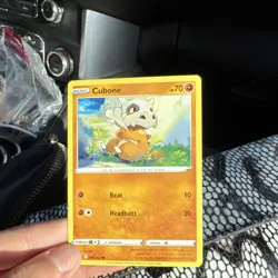 Pokemon Cubone 069/163 Swsh05: Battle Styles Basic 70 HP Common Regular English - Image 1