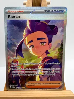 Pokemon Prismatic Evolutions - 174/131 Kieran - SIR - NM/M - Image 1