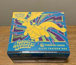 Pokemon Center Exclusive Ascended Heroes Elite Trainer Box ETB New Sealed - Image 1