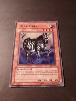 Yu-Gi-Oh! Dark Zebra Common Card MRL-084 LP - Image 1