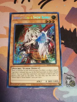Yu-Gi-Oh! Ghost Ogre & Snow Rabbit MP22-EN255 Prismatic Secret Rare 1st Ed - Image 1