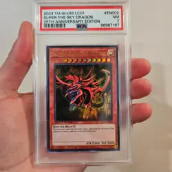 Slifer the Sky Dragon LC01-EN002 - PSA 7 - YU-GI-OH! 25th Anniversary Edition - Image 3