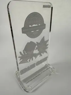 Yu-Gi-Oh OTS Chibi Yami Yugi And Seto Kaiba 3rd Place Acrylic Trophy - Image 2