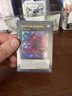 Yugioh! Exosister Karmael (UR) BPRO-EN044 Ultra Rare 1st Ed Near Mint NM - Image 1