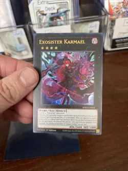 Yugioh! Exosister Karmael (UR) BPRO-EN044 Ultra Rare 1st Ed Near Mint NM - Image 2