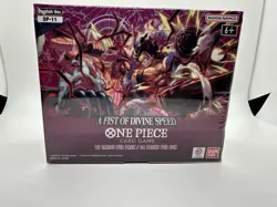 One Piece Card Game - A Fist of Divine Speed OP11 - Sealed Booster Box - English - Image 1