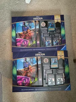 Lot of 2 - Disney Lorcana First Chapter Collector Set Costco Bundle Queen Promo - Image 1