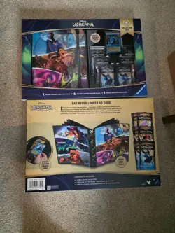 Lot of 2 - Disney Lorcana First Chapter Collector Set Costco Bundle Queen Promo - Image 2