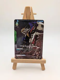 Gundam Card Game Chinese Newtype Rising Wing Gundam Zero GD01-024 LR+ Holo foil - Image 1