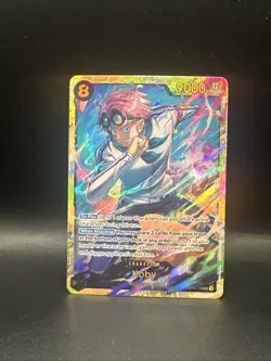 Koby OP11-119 Secret Rare Foil Bandai One Piece Card Game A Fist of Divine Speed - Image 1