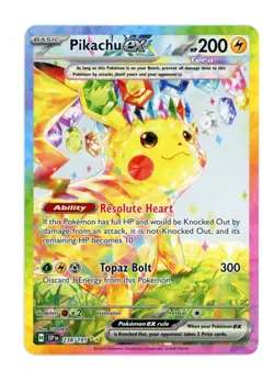 Pikachu EX 238/191 Special Illustration Rare Surging Sparks Pokemon TCG Card NM - Image 1