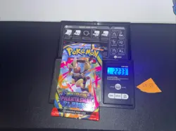 22.33g VERY HEAVY Phantasmal Flames Pokemon Sealed Booster Pack New SIR/HRU - Image 1