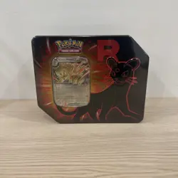 Pokemon TCG Team Rocket Persian Tin Destined Rivals Brand New Factory Sealed - Image 1