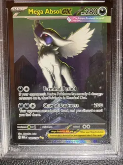 MEGA ABSOL EX SIR Holo 180/132 PSA 10 GEM MINT 2025 Pokemon Mega Evolutions - Image 3