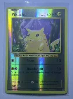 Pikachu 35/108 Reverse Holo Common XY Evolutions Pokemon TCG Near Mint - Image 1