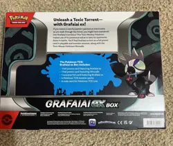 2024 Pokemon TCG Grafaiai EX Collection Box Scarlet and Violet Temporal Forces - Image 2