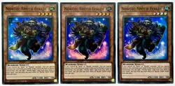3 x BACH-EN012 Nordic Smith Ivaldi - Super Rare 1st Edition Near Mint YuGiOh - Image 1