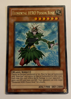 Yu-Gi-Oh! - Elemental Hero Poison Rose - LCGX-EN036 - Rare - Image 1