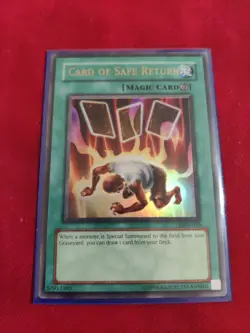 Card of Safe Return LON-029 Yu-Gi-Oh Ultra Rare – LP Vintage Labyrinth of Night - Image 1