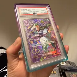2024 ONE PIECE EMPERORS IN THE NEW WORLD SPECIAL ALT ART #067 ZORO-JUUROU PSA 10 - Image 2