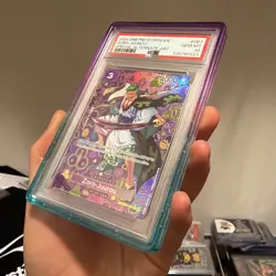 2024 ONE PIECE EMPERORS IN THE NEW WORLD SPECIAL ALT ART #067 ZORO-JUUROU PSA 10 - Image 3