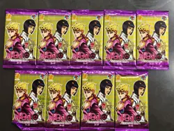 Jojo's Bizarre Adventure Golden Wind Trading Card Booster Packs (9 Cards) - Image 1