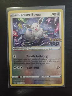 Pokemon TCG Radiant Eevee SWSH230 SWSH: Sword & Shield Promo Cards Holo - Image 1