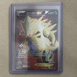 Pokemon Tyranitar EX Ultra Rare Holo 91/98 XY Ancient Origins 180 HP Card - Image 1