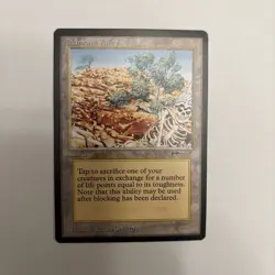 MTG Diamond Valley Arabian Nights Magic The Gathering Card - Image 2