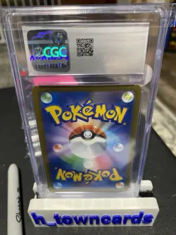 ✨✨ CGC 10 Hoothoot 073/067 CHR Battle Region s9a Pokemon Card - Image 2