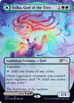 Esika, God Of The Tree (Thick Card) (NM) MTG Discount: 5+ Magic Singles - Image 1