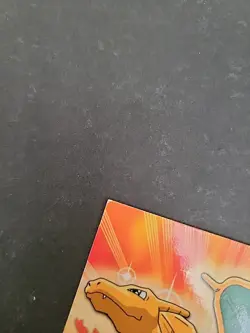 Lp/mp 1999 Topps Pokemon TV #06 Charizard Black Logo - Image 3