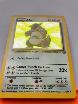 Pokemon Kangaskhan Jungle Holo 1999 WotC Englisch Near Mint - Image 3